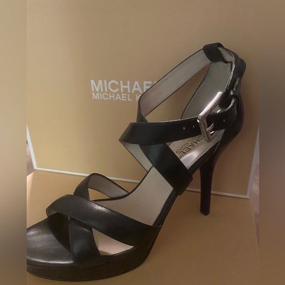 Michael Kors Shoes - Michael Kors Evie Platform Heels 8M
